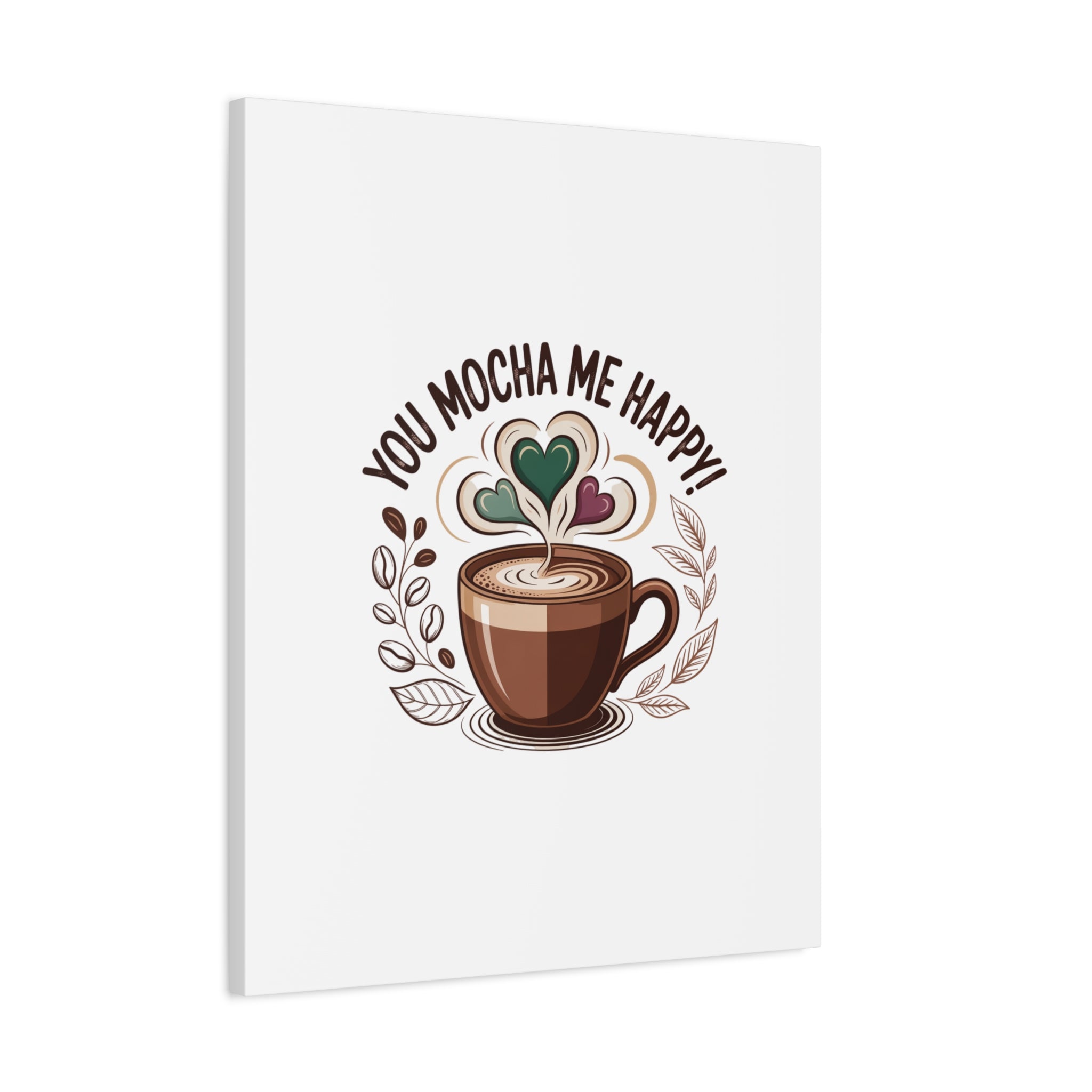 Cozy Mocha Wall Art Canvas