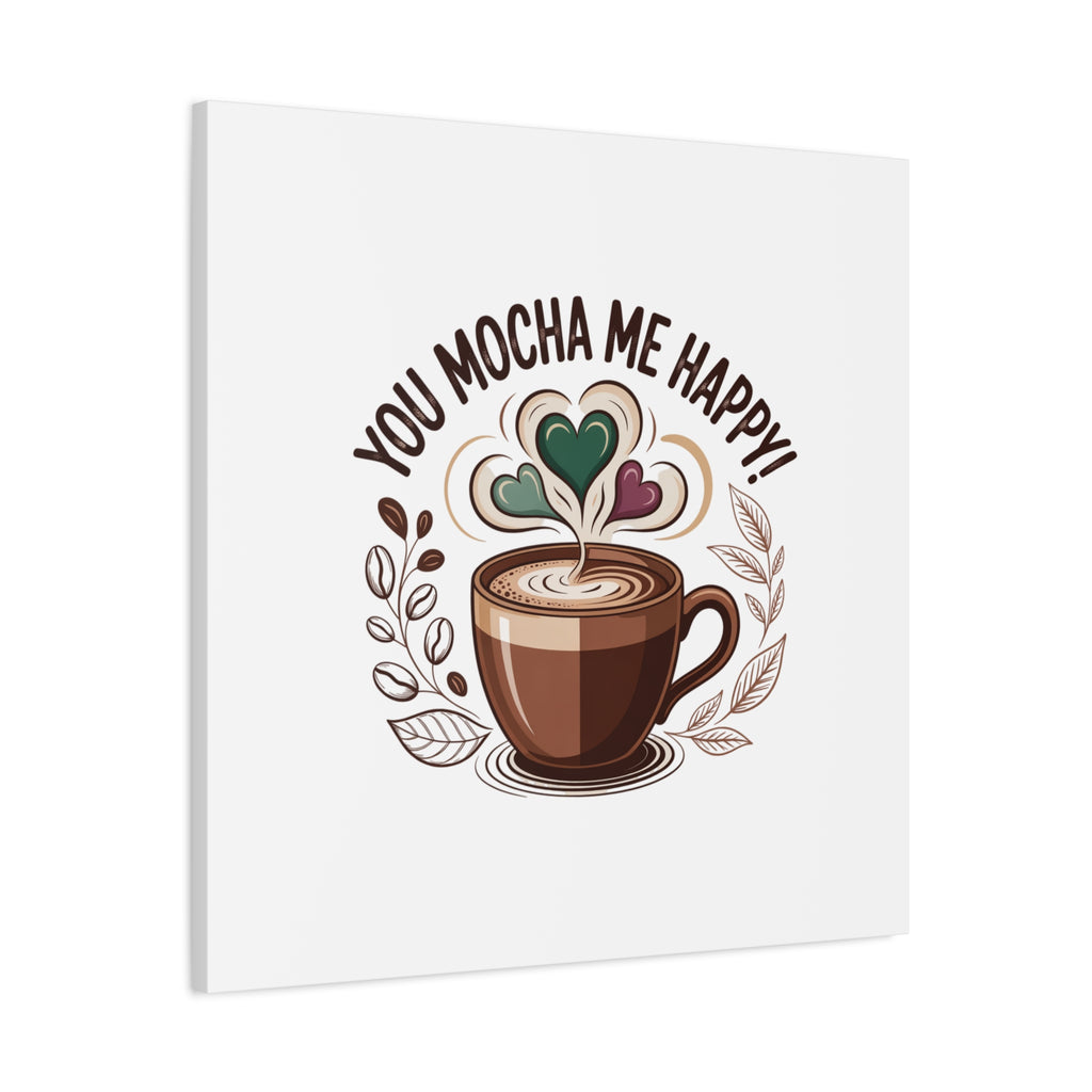 Cozy Mocha Wall Art Canvas