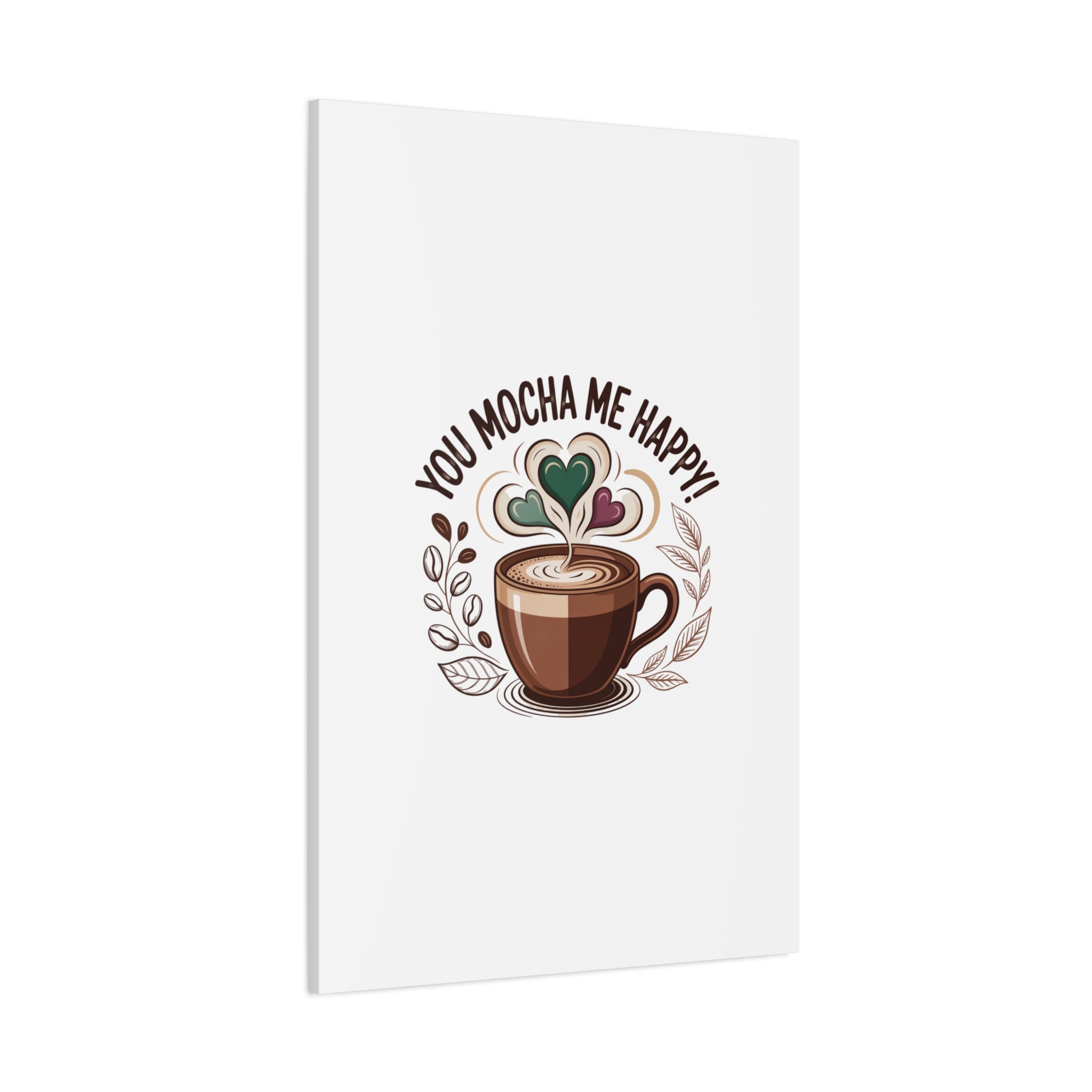 Cozy Mocha Wall Art Canvas