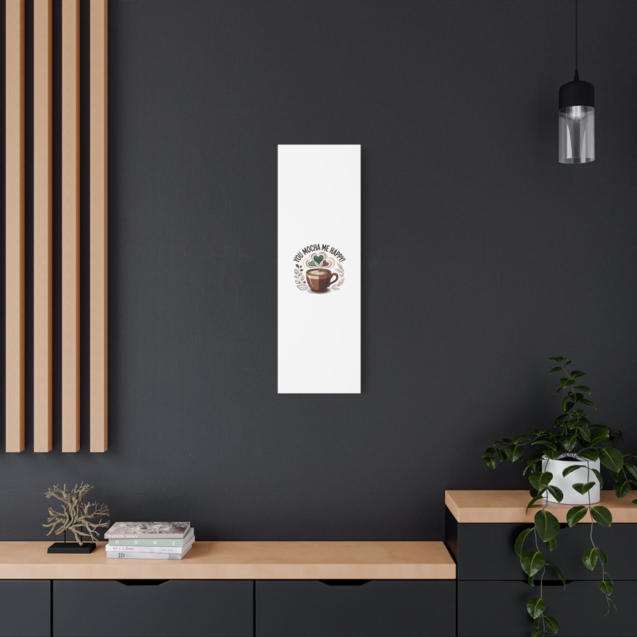 Cozy Mocha Wall Art Canvas