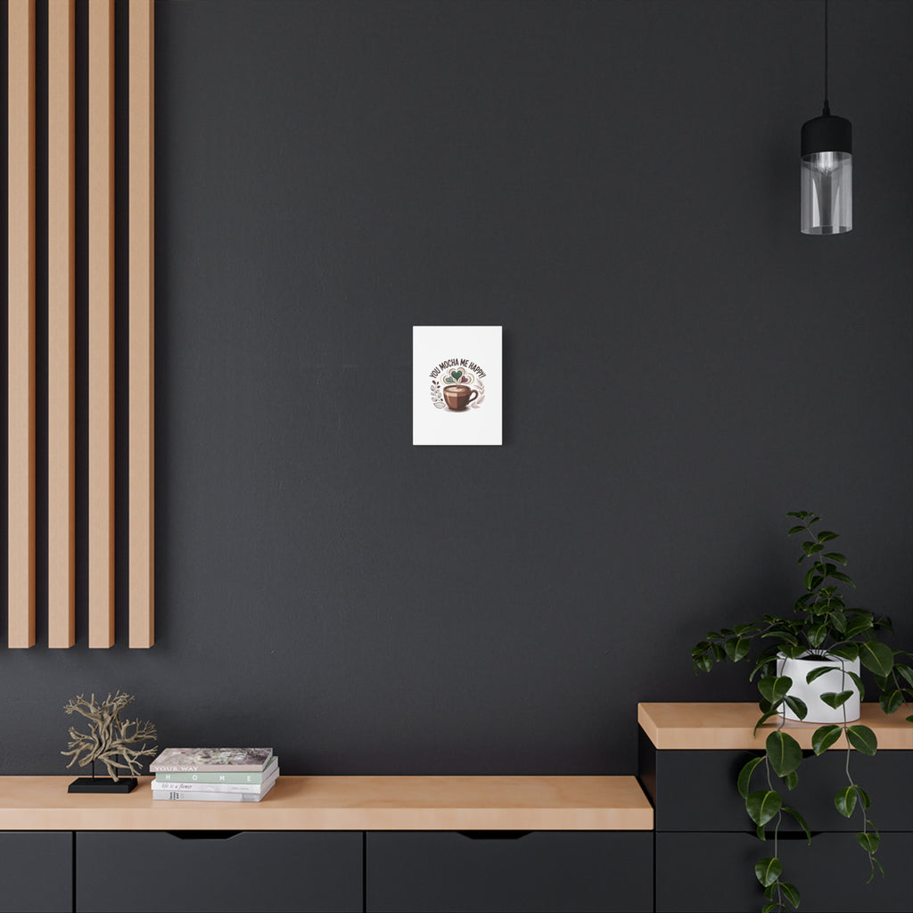 Cozy Mocha Wall Art Canvas