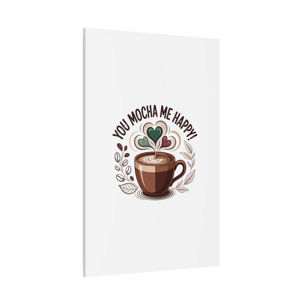Cozy Mocha Wall Art Canvas