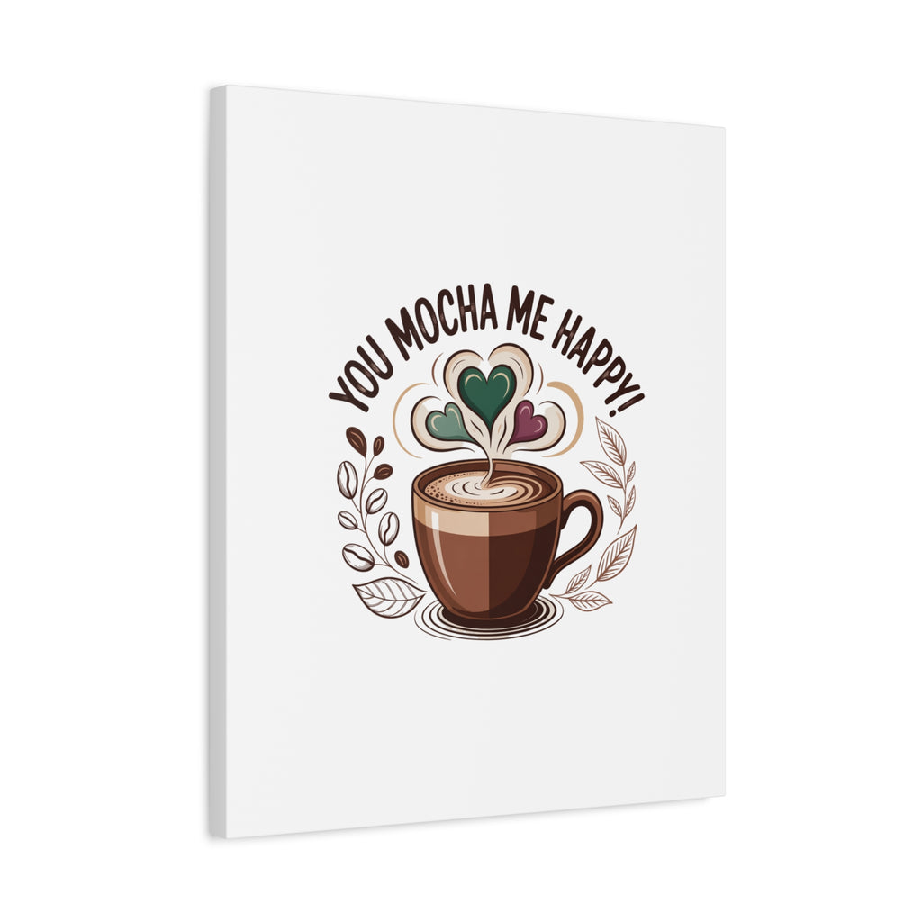 Cozy Mocha Wall Art Canvas