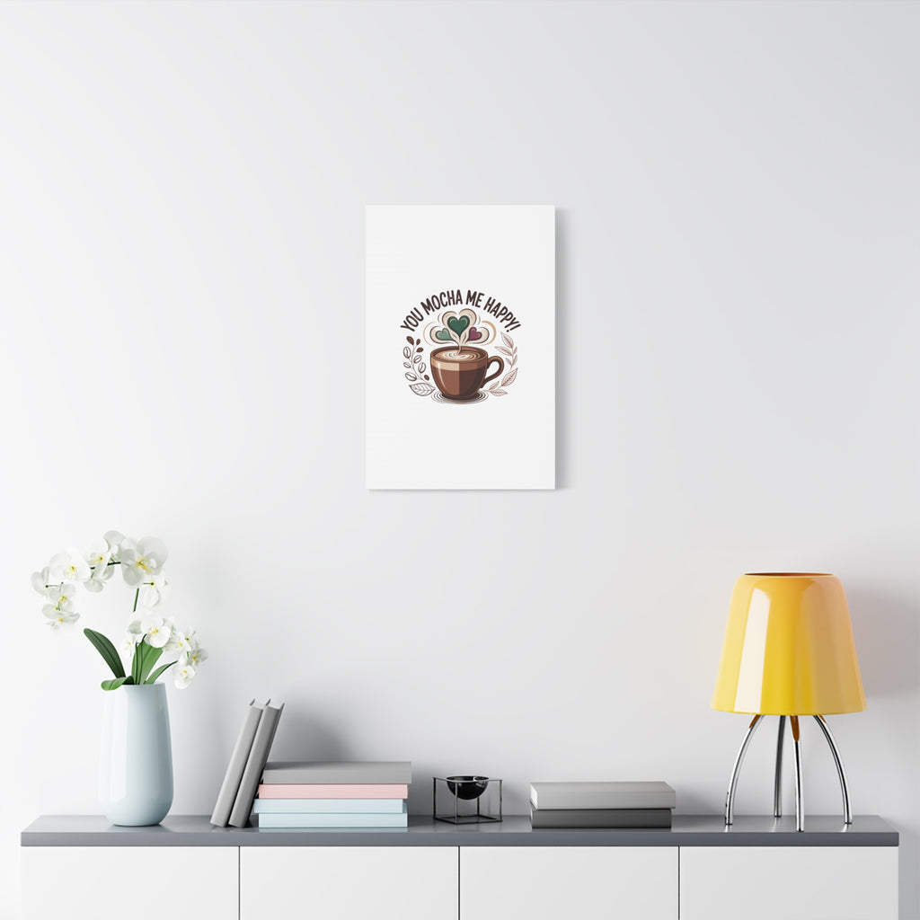 Cozy Mocha Wall Art Canvas