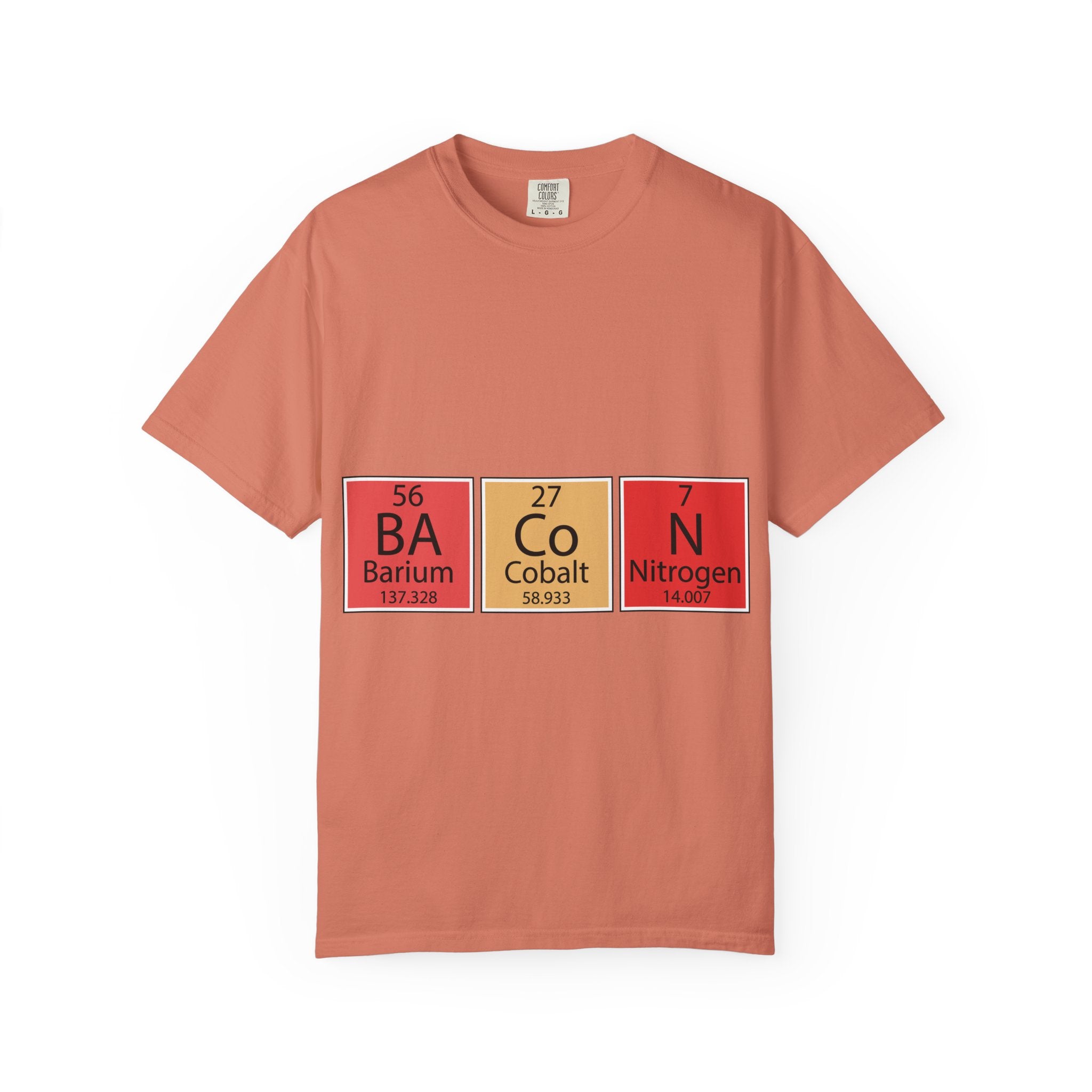 Bacon Periodic Table T-shirt | BA Co N Elements Graphic Tee