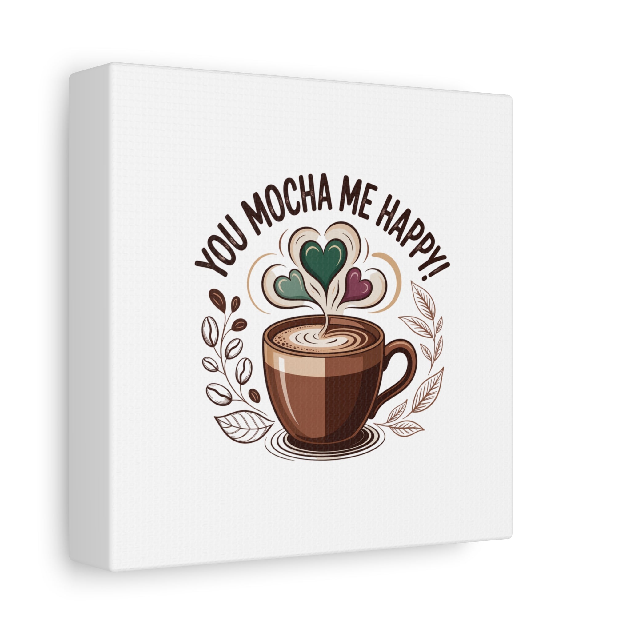 Cozy Mocha Wall Art Canvas