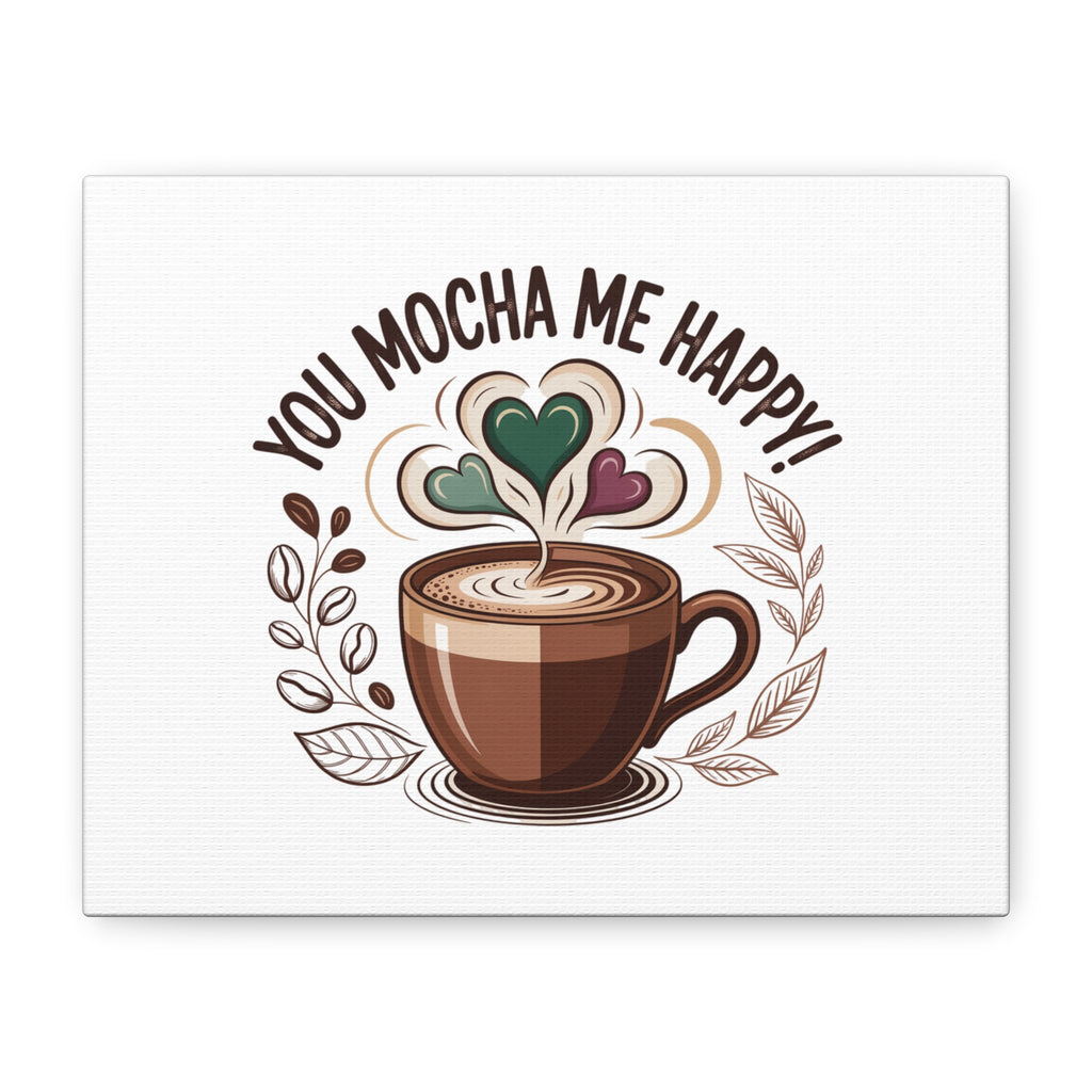 Cozy Mocha Wall Art Canvas