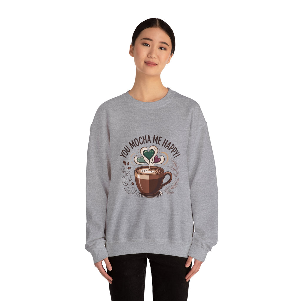 Cozy Mocha Crewneck Sweatshirt