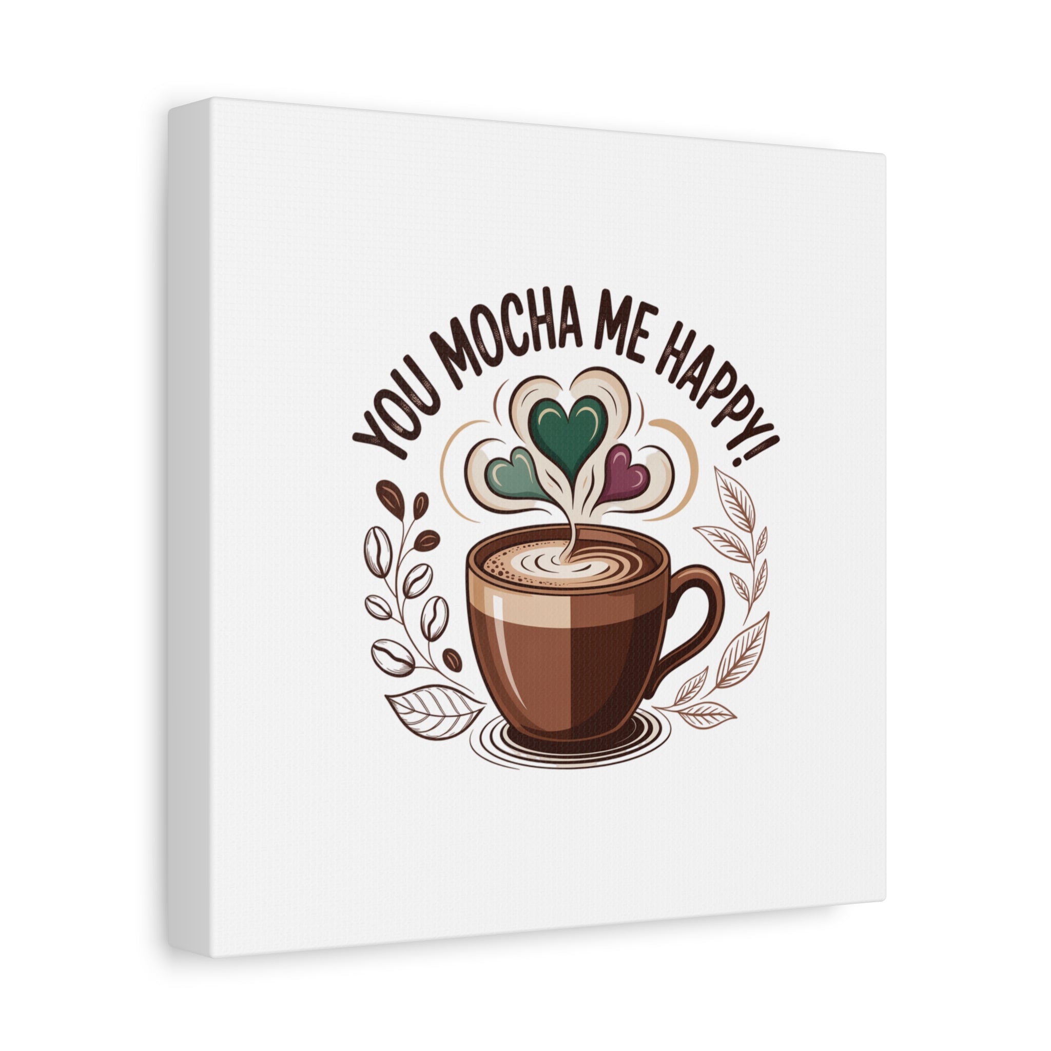 Cozy Mocha Wall Art Canvas