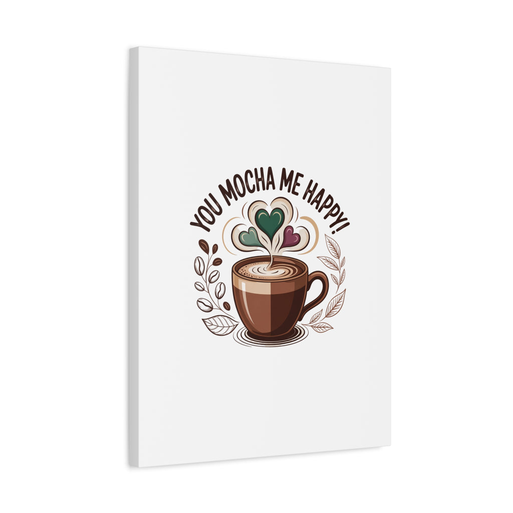 Cozy Mocha Wall Art Canvas