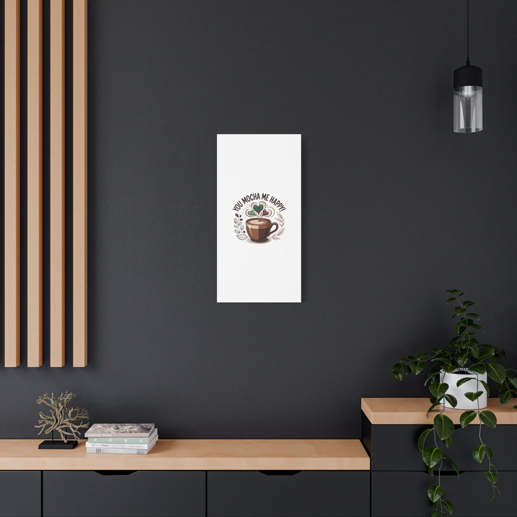 Cozy Mocha Wall Art Canvas