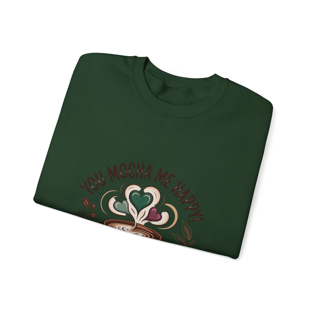Cozy Mocha Crewneck Sweatshirt