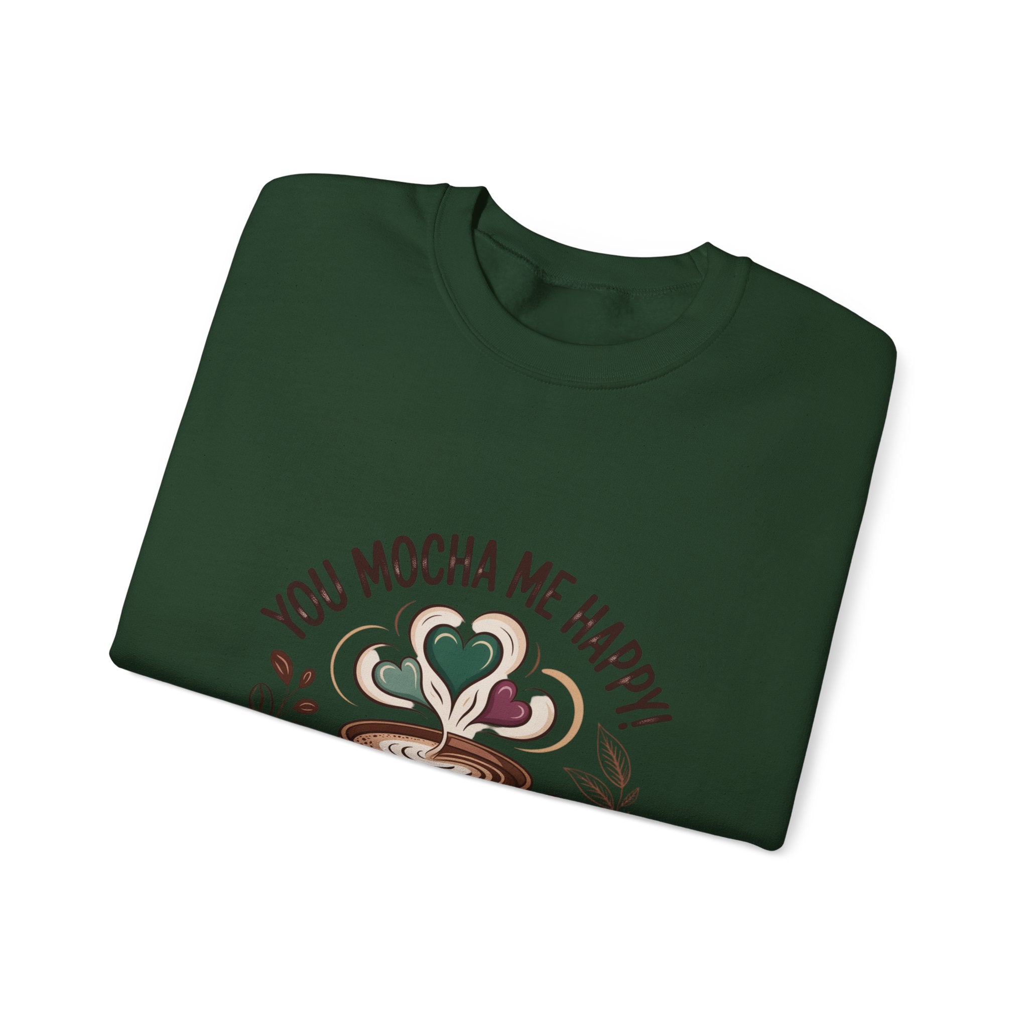 Cozy Mocha Crewneck Sweatshirt