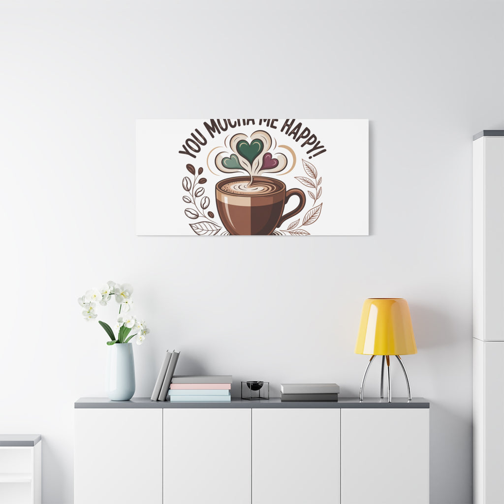 Cozy Mocha Wall Art Canvas
