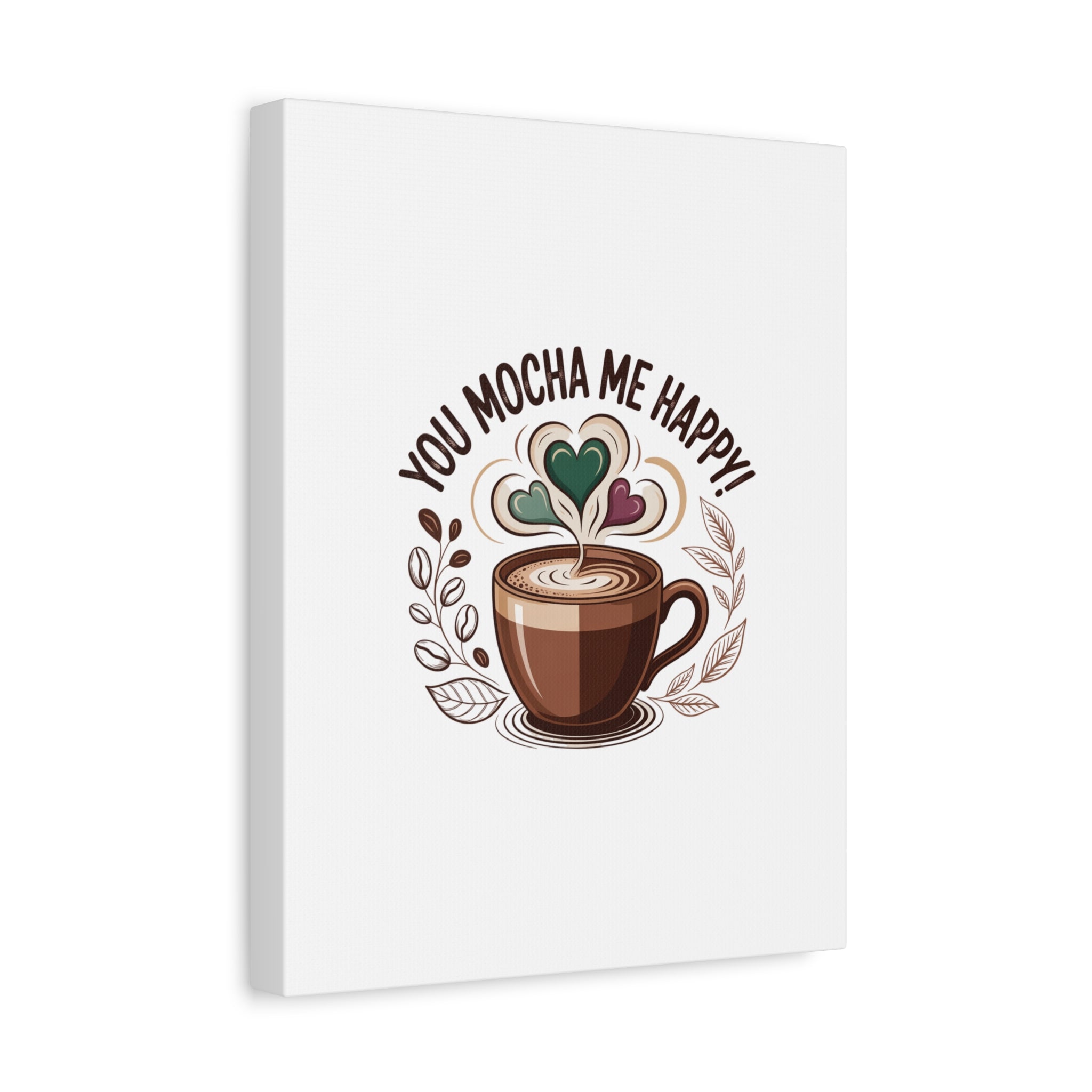 Cozy Mocha Wall Art Canvas