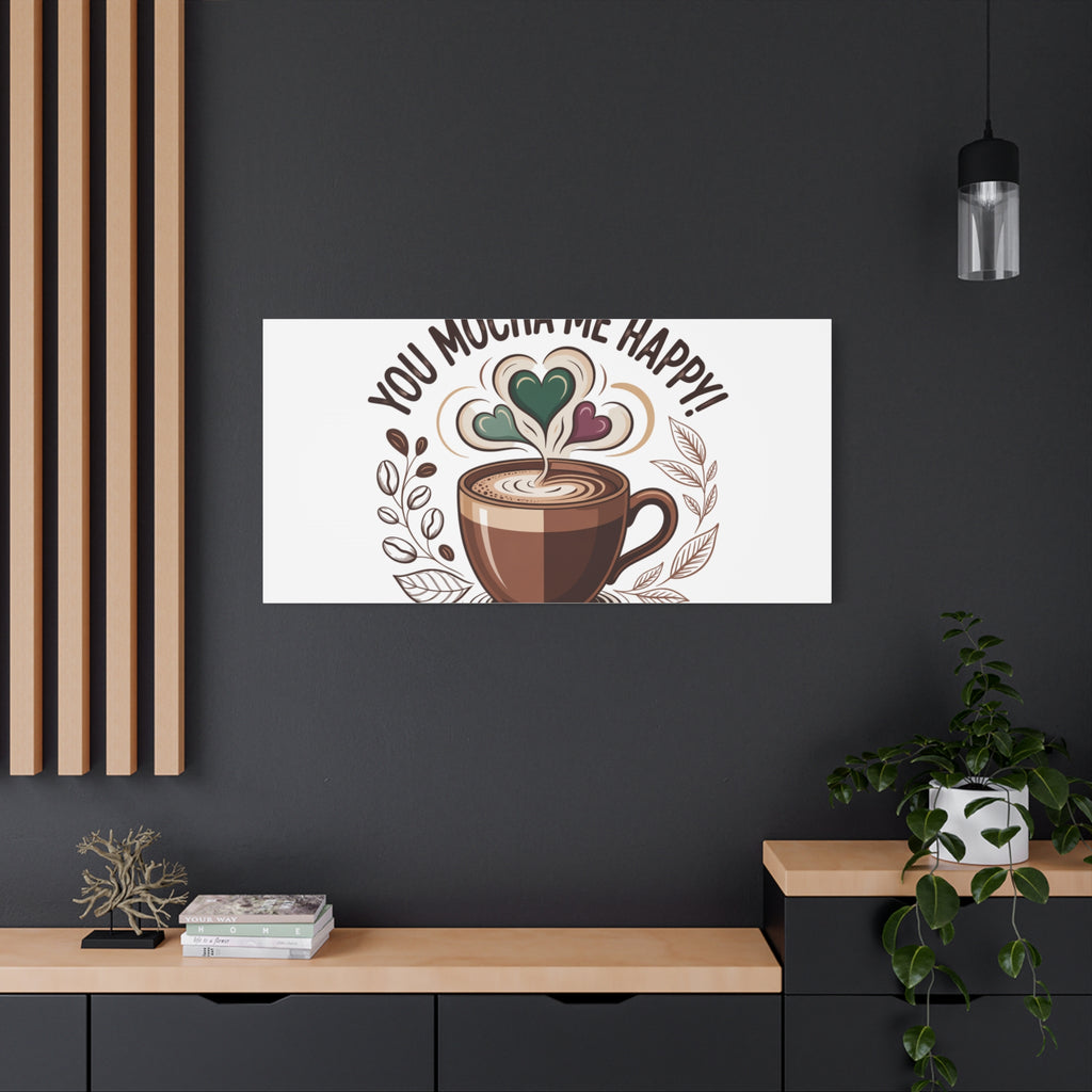 Cozy Mocha Wall Art Canvas