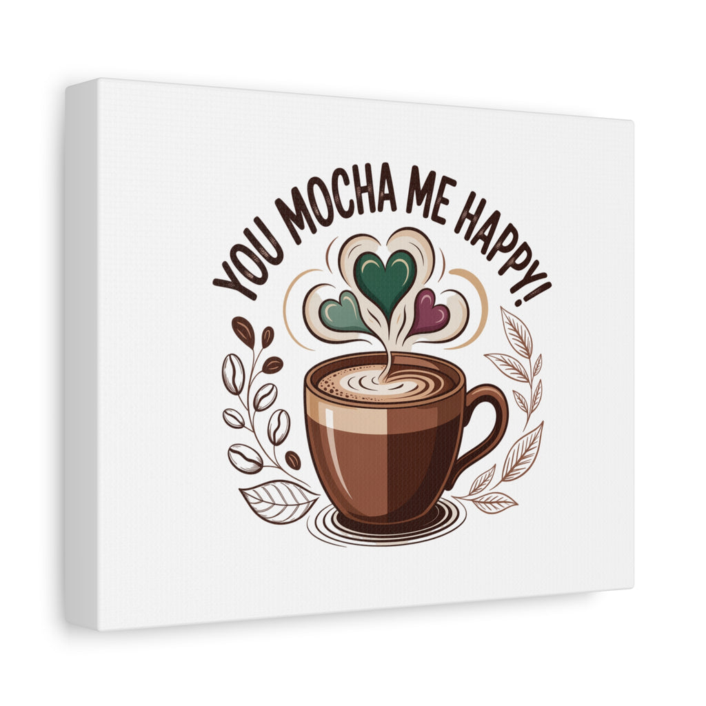 Cozy Mocha Wall Art Canvas