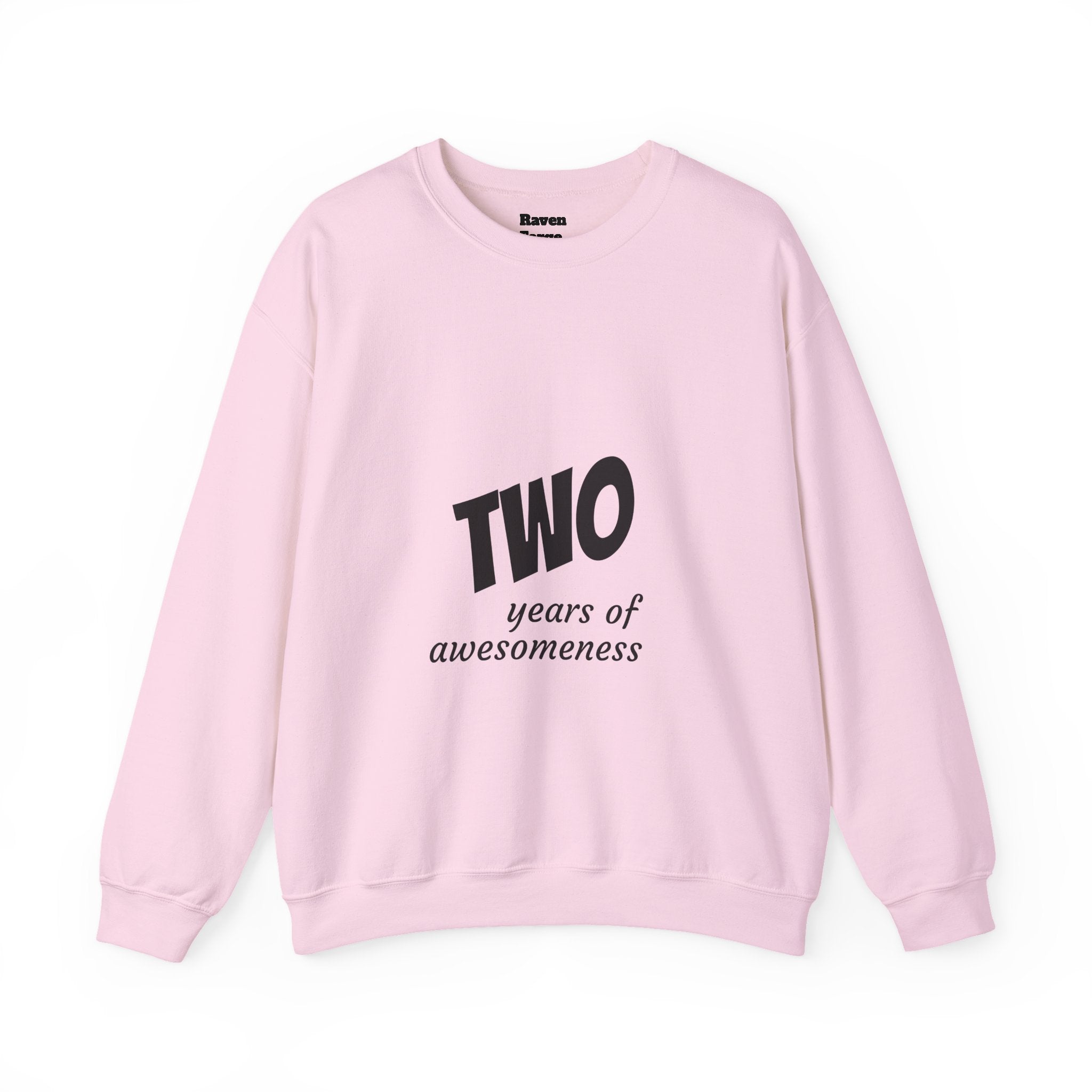 2 Years of Awesomeness Crewneck Sweatshirt