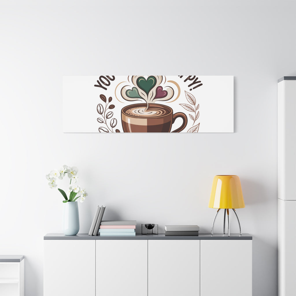 Cozy Mocha Wall Art Canvas