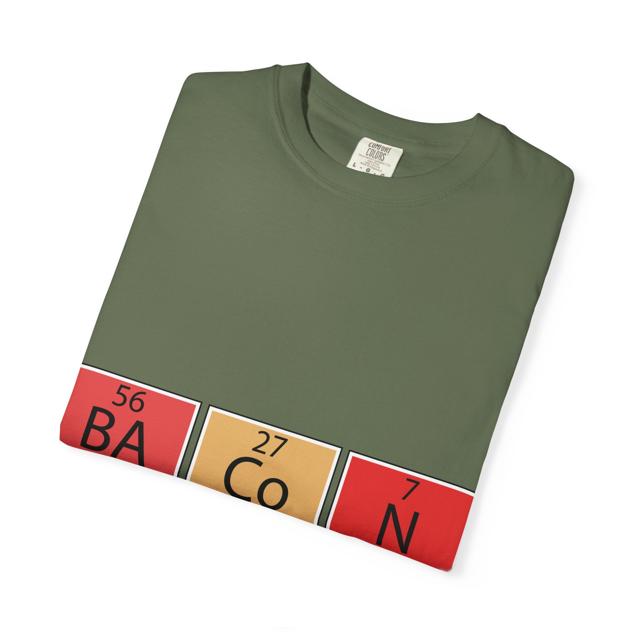 Bacon Periodic Table T-shirt | BA Co N Elements Graphic Tee