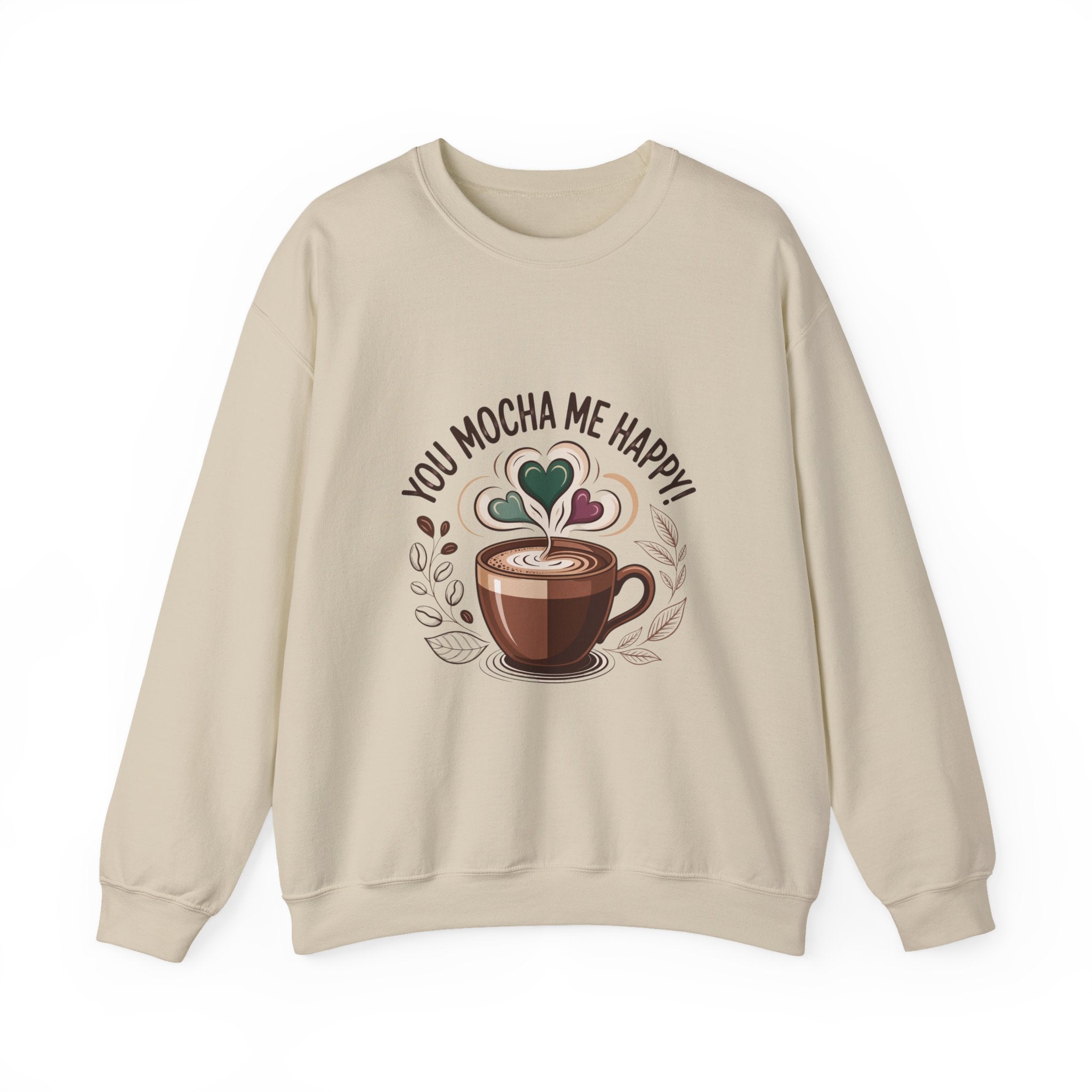 Cozy Mocha Crewneck Sweatshirt