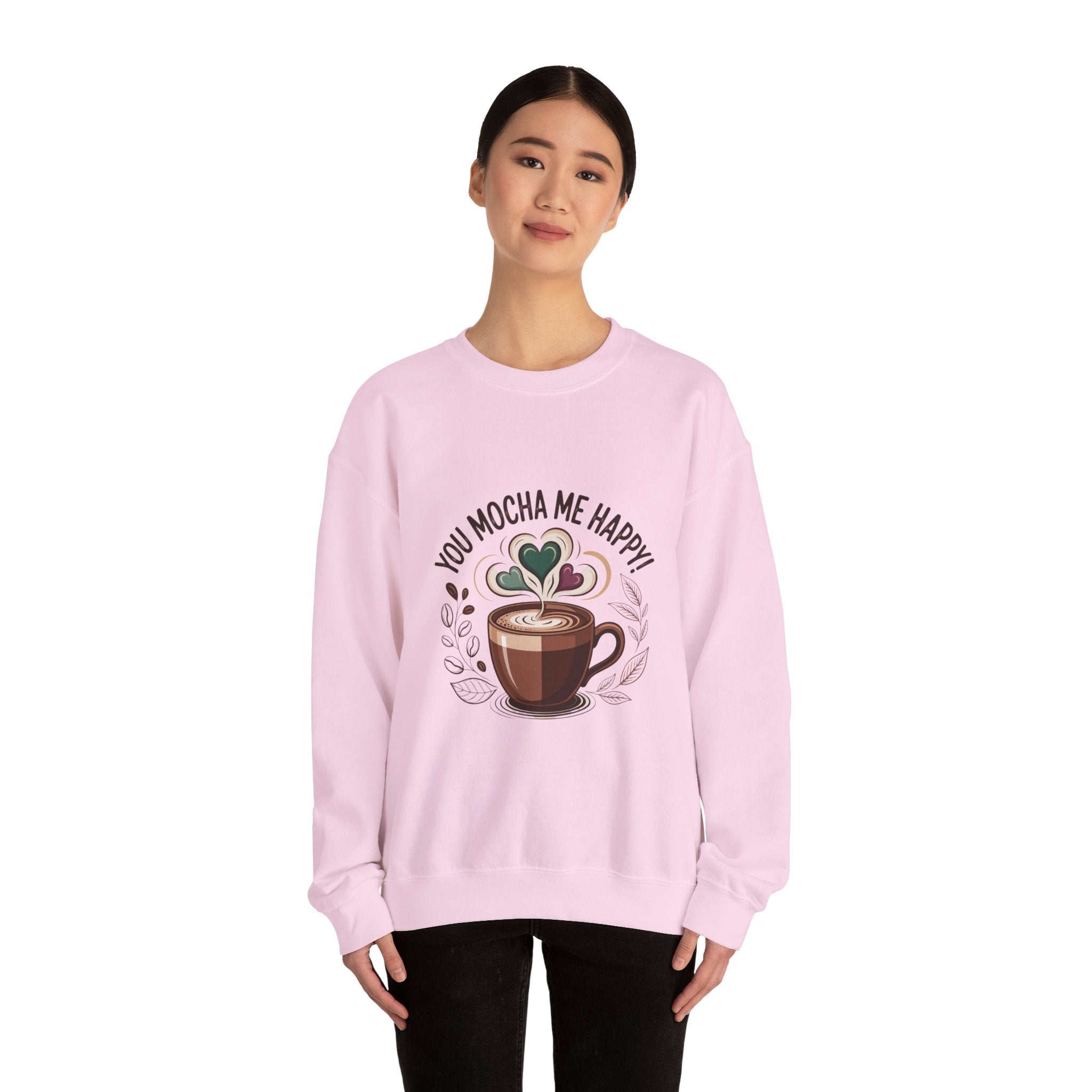 Cozy Mocha Crewneck Sweatshirt