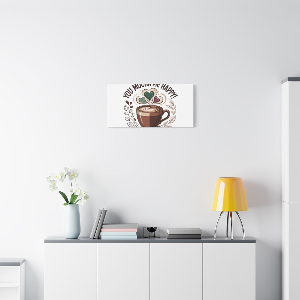 Cozy Mocha Wall Art Canvas