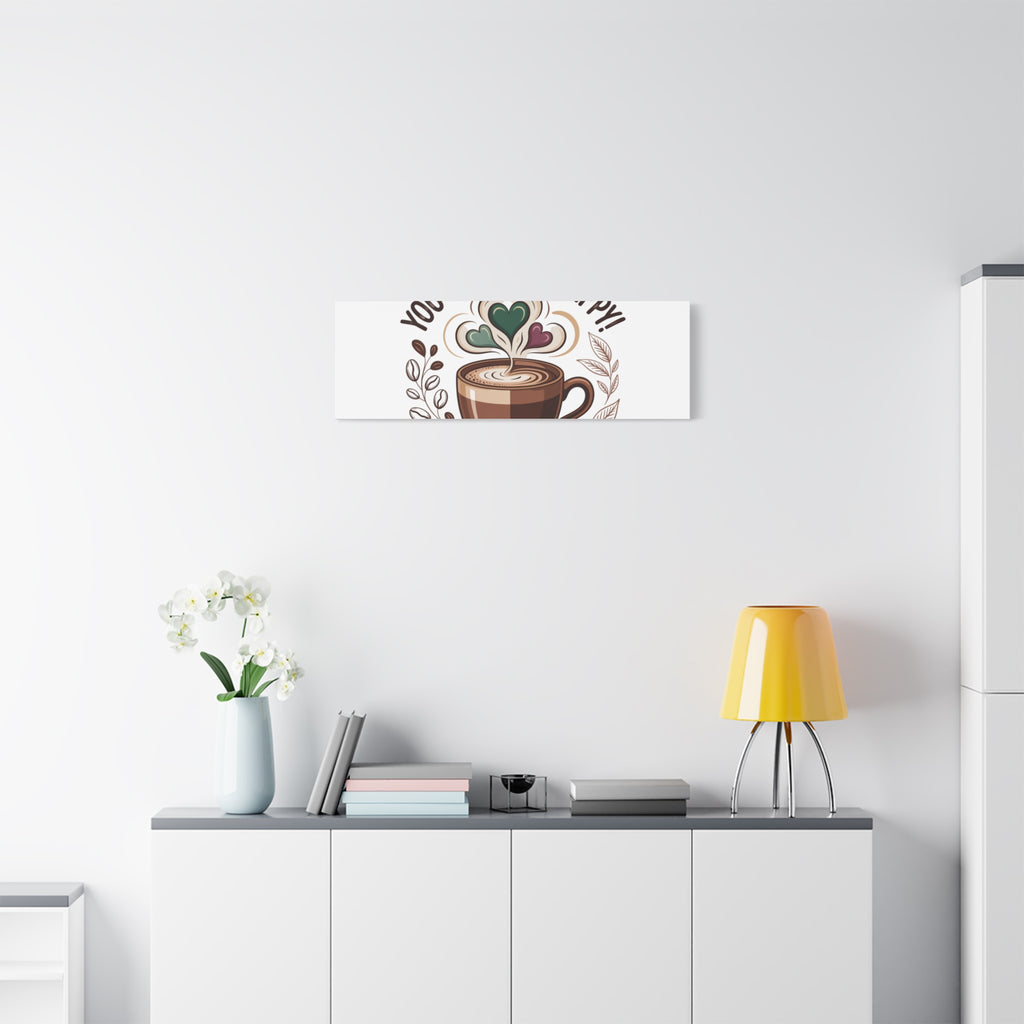 Cozy Mocha Wall Art Canvas