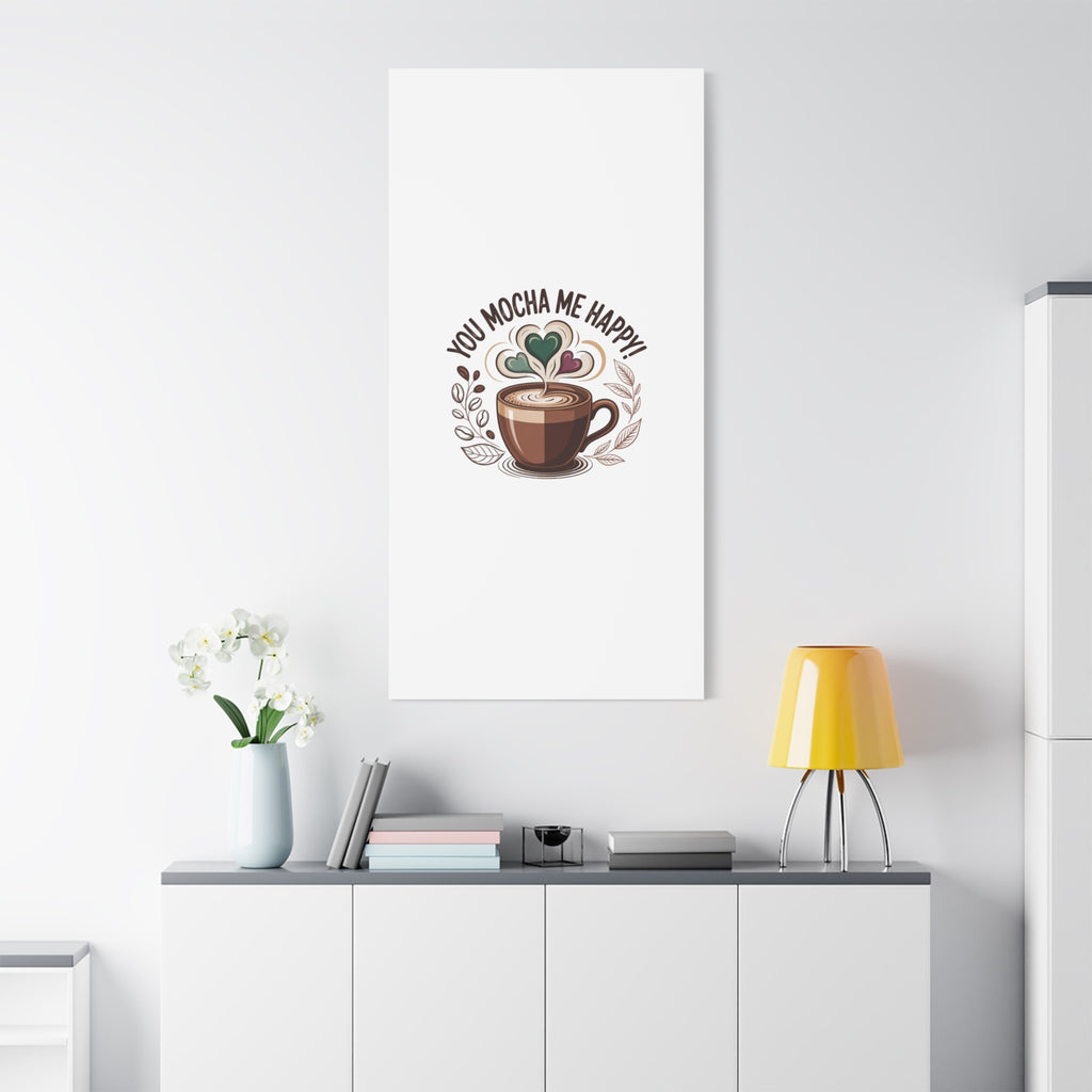 Cozy Mocha Wall Art Canvas