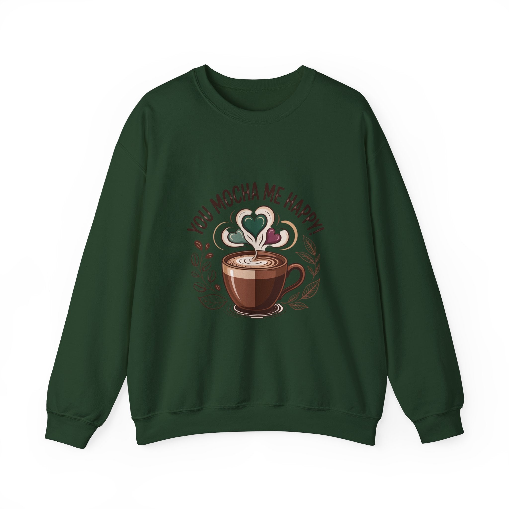 Cozy Mocha Crewneck Sweatshirt