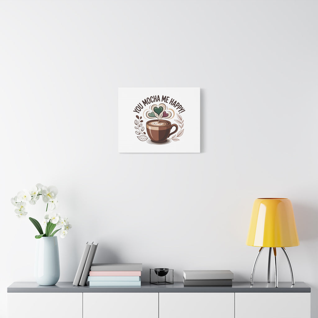 Cozy Mocha Wall Art Canvas