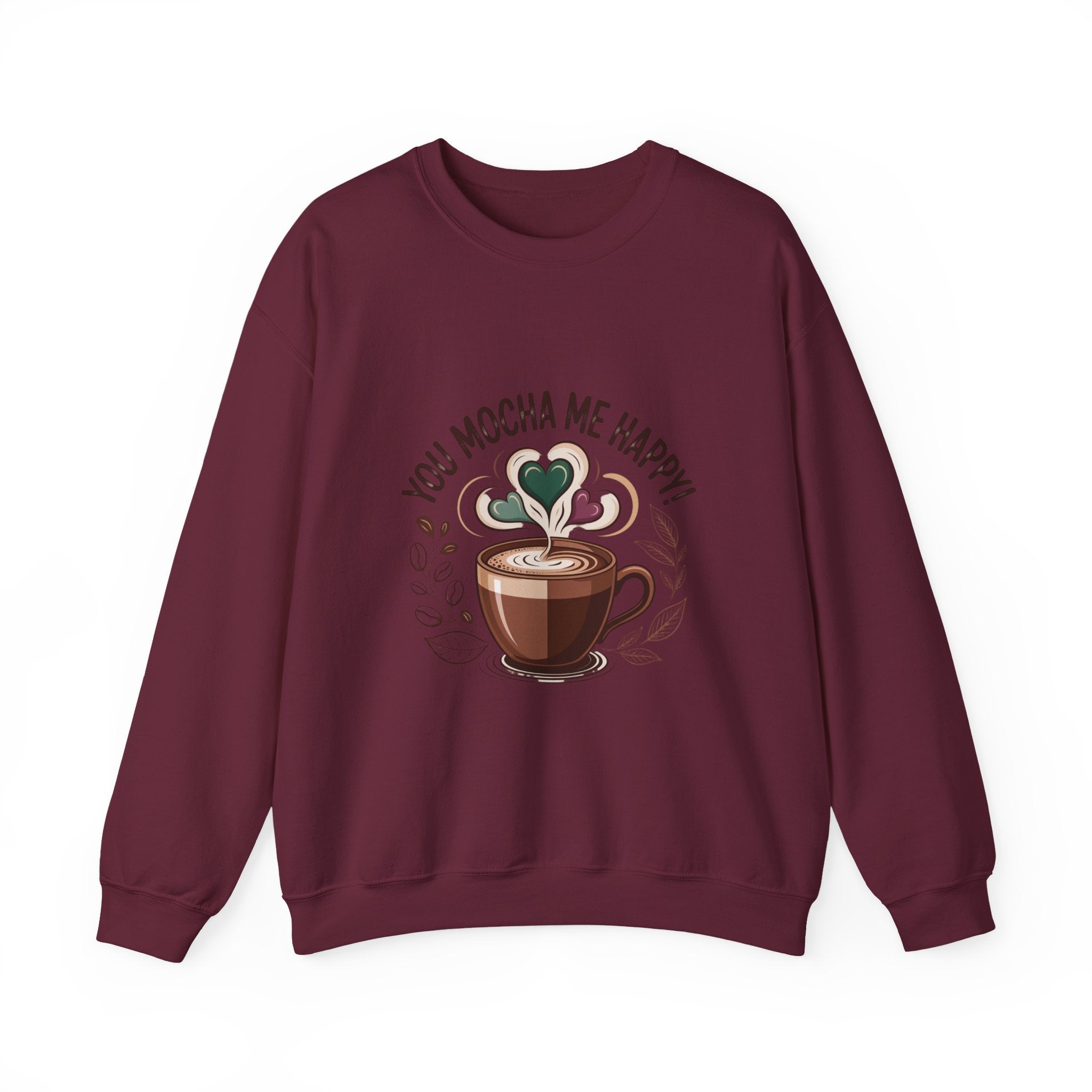Cozy Mocha Crewneck Sweatshirt