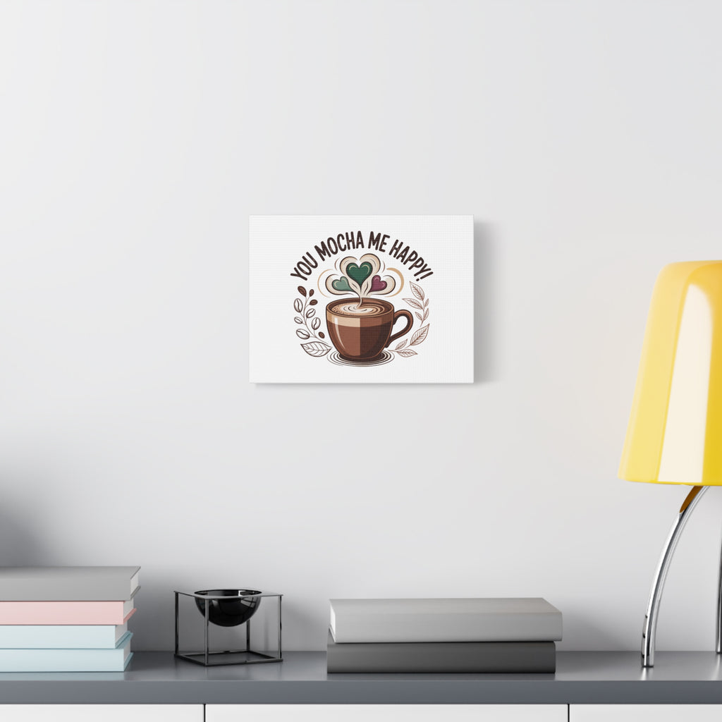 Cozy Mocha Wall Art Canvas